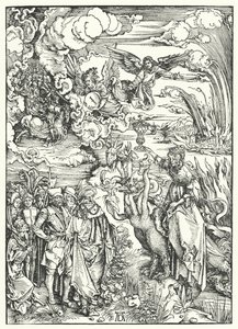 The Whore of Babylon by Albrecht (after) Durer or Duerer