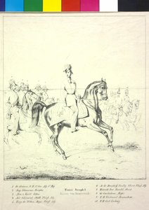 Emperor Franz Joseph I of Austria by Albrecht Adam