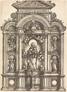 Altar with the Virgin and Child and Saints Christopher, Barbara, George, and Catherine