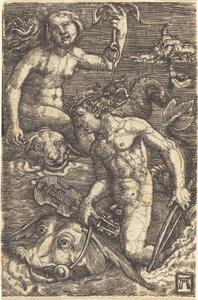 Arion and Nereide by Albrecht Altdorfer