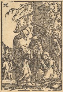Christ Taking Leave of His Mother, from The Fall and Salvation of Mankind, ca. 1513