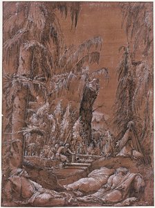 Christ on the Mount of Olives by Albrecht Altdorfer
