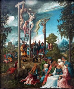 Crucifixion of Jesus by Albrecht Altdorfer