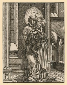 The „Beautiful Maria of Regensburg“ in the Church by Albrecht Altdorfer