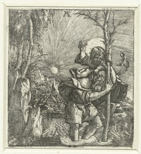 Saint Christopher by Albrecht Altdorfer