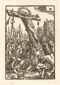 Raising of the Cross by Albrecht Altdorfer