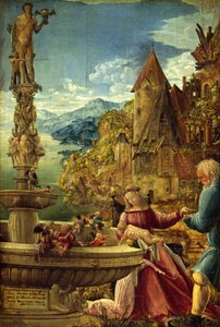 Rest on the Flight to Egypt by Albrecht Altdorfer