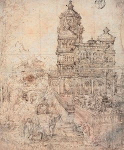 Susanna at the Bath - Drawing by Albrecht Altdorfer by Albrecht Altdorfer