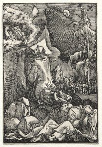 The Fall and Redemption of Man: Christ on the Mount of Olives by Albrecht Altdorfer