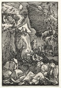 The Fall and Redemption of Man: Christ on the Mount of Olives by Albrecht Altdorfer