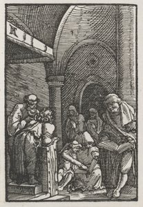 The Fall and Redemption of Man: Christ Disputing with the Doctors, c. 1515 by Albrecht Altdorfer