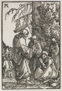 The Fall and Redemption of Man: Christ Taking Leave of His Mother before the Passion by Albrecht Altdorfer