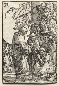 The Fall and Redemption of Man: Christ Taking Leave of His Mother before the Passion by Albrecht Altdorfer