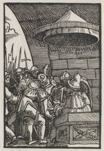 The Fall and Redemption of Man: Pilate Washing his Hands by Albrecht Altdorfer