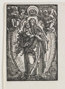 The Fall and Redemption of Man: The Virgin as Queen of Heaven by Albrecht Altdorfer