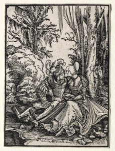 The Lovers by Albrecht Altdorfer
