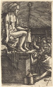 The Roman Courtesan (The Revenge of the Magician Virgil) by Albrecht Altdorfer