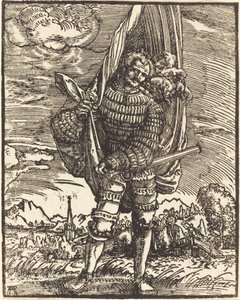 The Standard Bearer by Albrecht Altdorfer