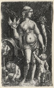 Venus Between Two Cupids by Albrecht Altdorfer