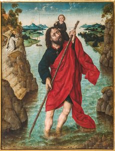 St. Christopher by Albrecht Bouts