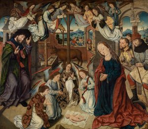 The Adoration of the Shepherds by Albrecht Bouts