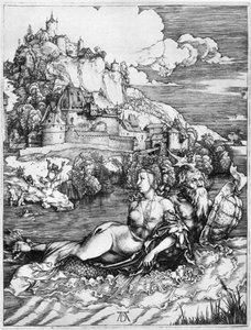 A Sea Monster Bearing Away a Princess