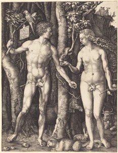 Adam and Eve by Albrecht Dürer