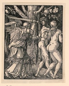 Adam and Eve Expelled from Paradise, from The Little Passion Series