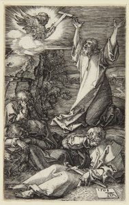 Agony in the Garden (Engraved Passion Series) by Albrecht Dürer