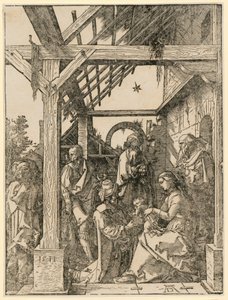 Adoration of the Magi by Albrecht Dürer