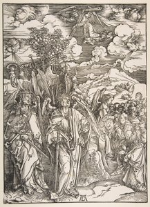 Angels Restraining the Four Winds by Albrecht Dürer