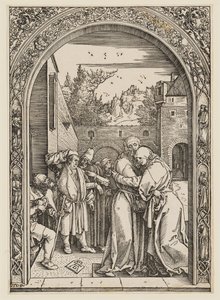 Ann and Joachim Under the Golden Gate by Albrecht Dürer