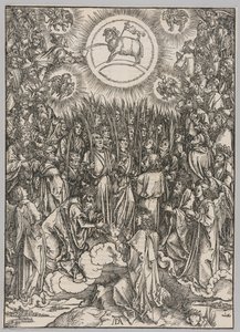 Apocalypse: The Adoration of the Lamb—The Hymn of the Chosen by Albrecht Dürer