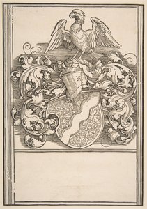 Arms of Michel Beheim by Albrecht Dürer