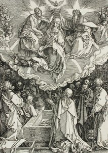 Assumption and Coronation of the Virgin by Albrecht Dürer