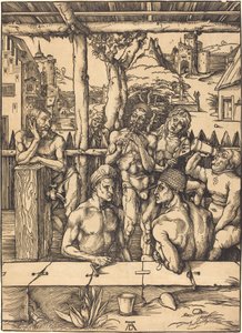Bath House by Albrecht Dürer