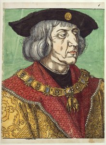 Portrait of Emperor Maximilian I by Albrecht Dürer