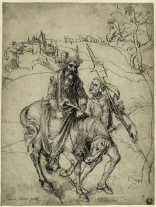Blind Rider (Belisarius?) by Albrecht Dürer