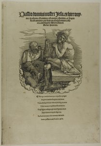 Christ, Man of Sorrows, Mocked by a Soldier, from The Large Passion
