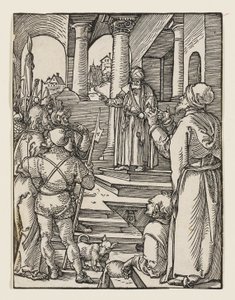 Christ Taken Before Pilate by Albrecht Dürer