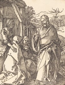 Christ Taking Leave from His Mother, probably c. 1509-1510 by Albrecht Dürer
