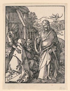 Christ Taking Leave of His Mother, from The Little Passion Series