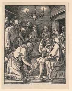 Christ Washing the Feet, from The Little Passion Series