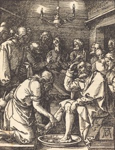 Christ Washing the Feet of the Disciples, 1509-1510 by Albrecht Dürer
