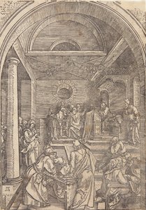 Christ Among the Doctors by Albrecht Dürer