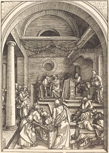 Christ among the Doctors by Albrecht Dürer