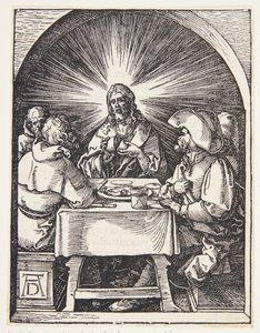 Christ at Emmaus by Albrecht Dürer
