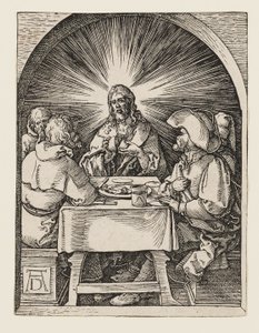 Christ at Emmaus by Albrecht Dürer
