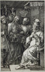 Christ before Caiaphas by Albrecht Dürer