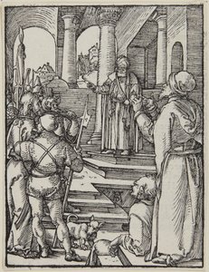 Christ before Pilate by Albrecht Dürer